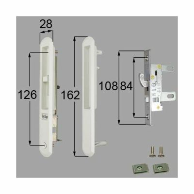 LIXIL/TOSTEM製玄関引戸用召合錠・内錠 引手内錠 L1Y50【リクシル】【トステム】