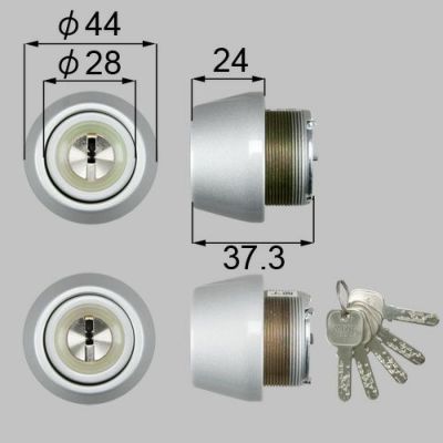 LIXIL/TOSTEM製玄関ドア用JNシリンダー DCZZ1007【リクシル】【トステム】