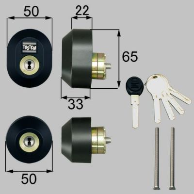 LIXIL/TOSTEM製玄関ドア用ドア錠セット(MIWA DNシリンダー LIXIL/TOSTEM製玄関ドア用ドア錠セット(MIWA DNシリンダー