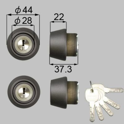 LIXIL/TOSTEM製玄関ドア用JNシリンダー DCZZ1088【リクシル】【トステム】