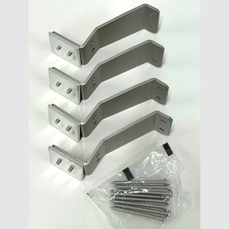 縦面格子 C型 特注 W226-425×H582-781mm オーダーサイズ 壁付/枠付 たて面格子 後付け アルミ 窓格子 取付 LIXIL リクシル TOSTEM トステム リフォーム DIY 9枚目
