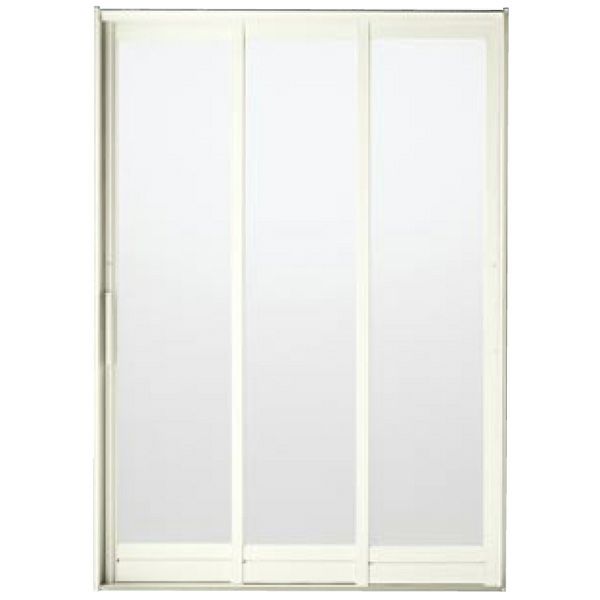 LIXIL/リクシル BF浴室3枚引き戸 枠付 プレートハンドルタイプ 樹脂パネル 12-20 W1212*H2000