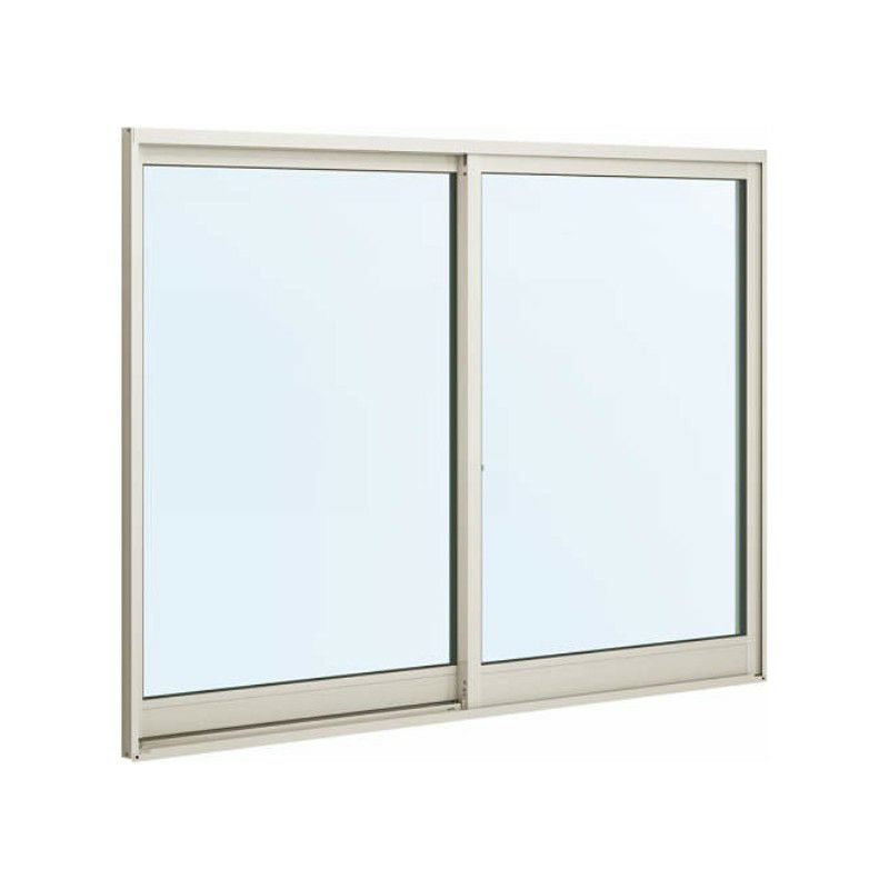 セール品アルミサッシ YKK フレミング 半外付 引違い窓 W2600×H1170 （25611-4）複層 窓、サッシ