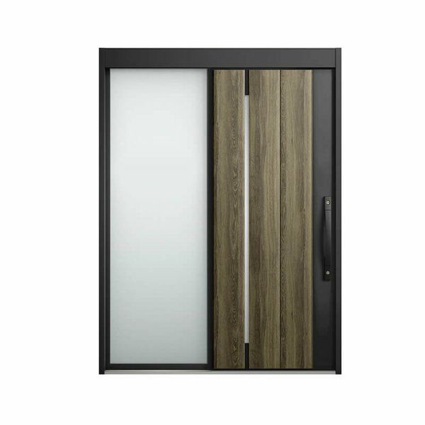 玄関引き戸 エルムーブ2 L17型 片袖仕様 呼称W164 W1640×H2288mm 
