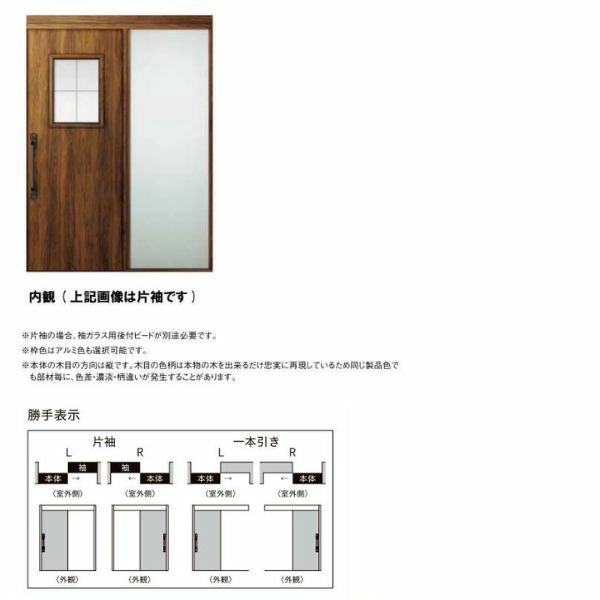 玄関引き戸 エルムーブ2 L64型 一本引き仕様 呼称W183 W1838×H2150mm 引き戸 玄関引戸 LIXIL/TOSTEM リクシル/トステム スライド 玄関ドア サッシ リフォーム 3枚目
